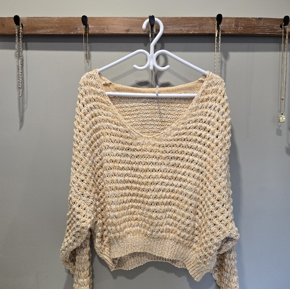 Chunky scoop-neck sweater - Picture 2 of 3
